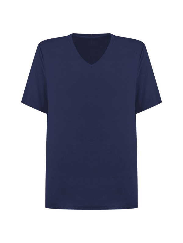 Short sleeve V-neck T-shirt